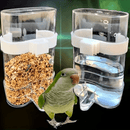 Alimentador e Dispensador de Água para Pássaros