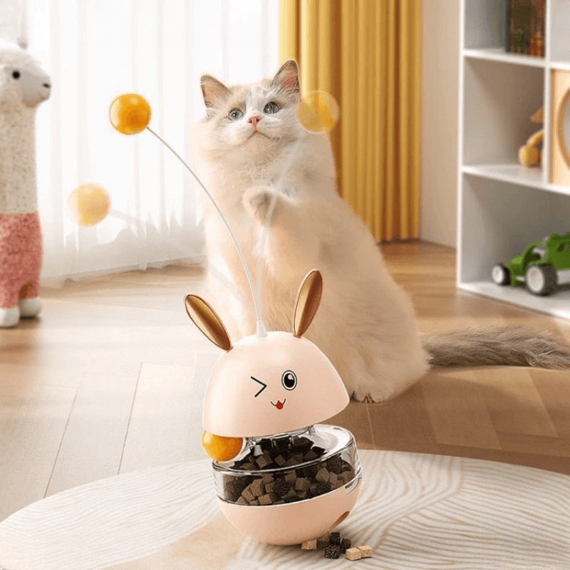 Brinquedo Dispensador de Comida para Gatos