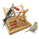 Playground Antiestresse para Pássaros e Calopsitas - Diversão Garantida