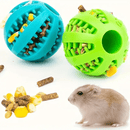 Bola Interativa de Forrageamento para Pequenos Animais - Alimentador e Brinquedo