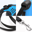 Coleira Guia Retrátil 3/5 Metros com Trava de Segurança