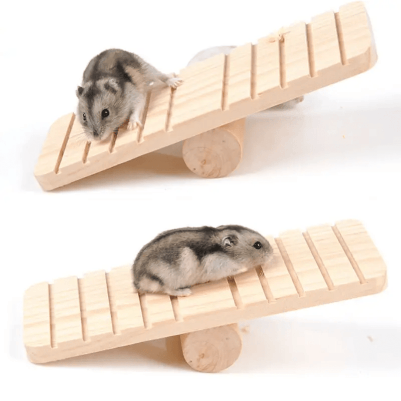 Gangorra De Madeira Para Hamster