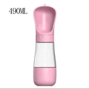 Garrafa Portátil 2 em 1 para Água e Ração - 490ml