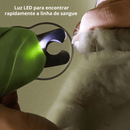 Cortador de Unhas com Luz LED: Segurança e Precisão para Cães e Gatos!