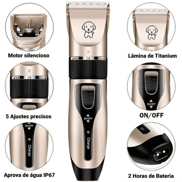 Máquina de Tosa Profissional: Praticidade e Precisão para Cuidar do Seu Pet!