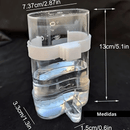 Alimentador e Dispensador de Água para Pássaros