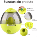 Brinquedo Interativo Porta Petisco: Diversão e Estímulo para o Bem-Estar do Seu Pet!