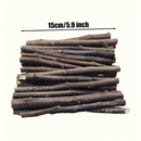 Palitos de Mastigar de Madeira para Roedores - Saúde Dental Natural