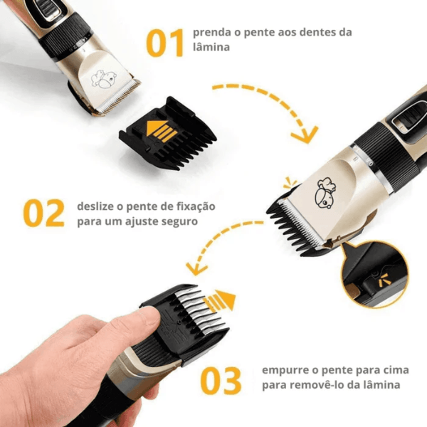 Máquina de Tosa Profissional: Praticidade e Precisão para Cuidar do Seu Pet!