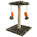 Poste Arranhador com Brinquedos para Gatos